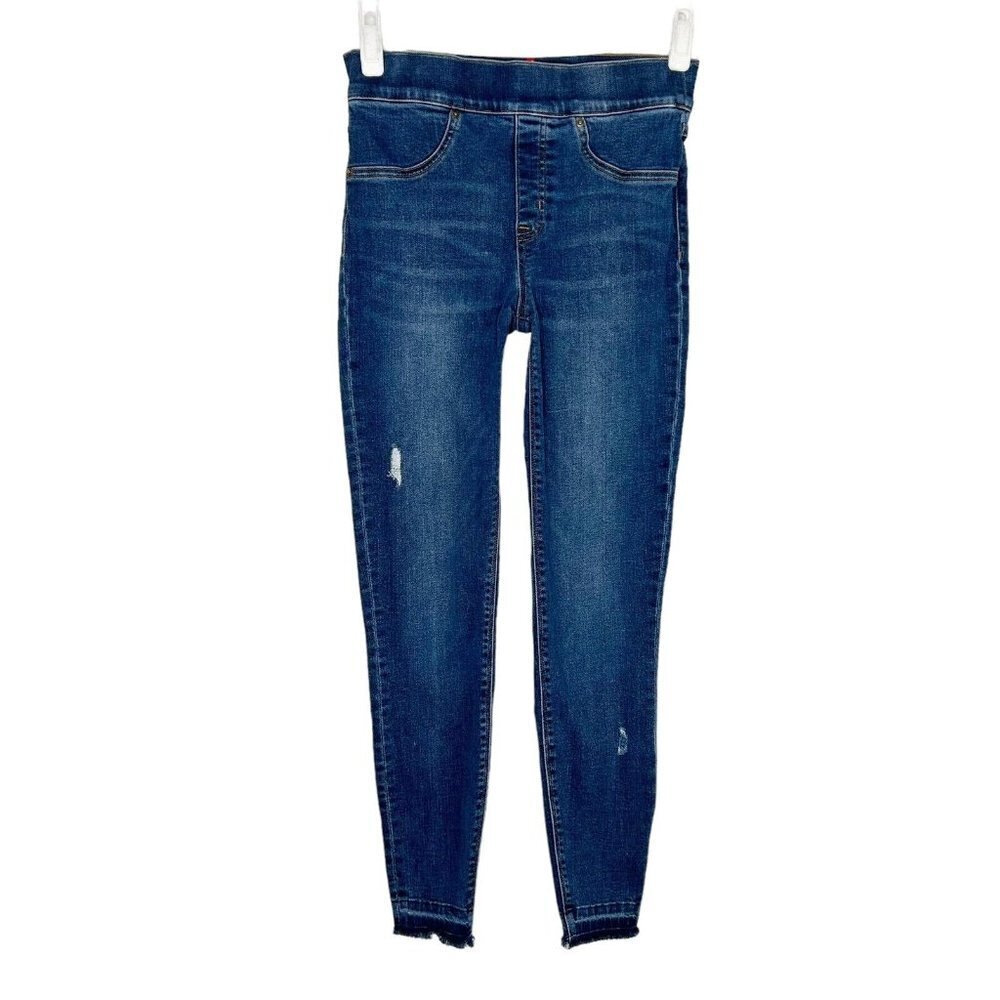 Spanx Ankle Skinny Pull‎ On Jeans Womens Size Small